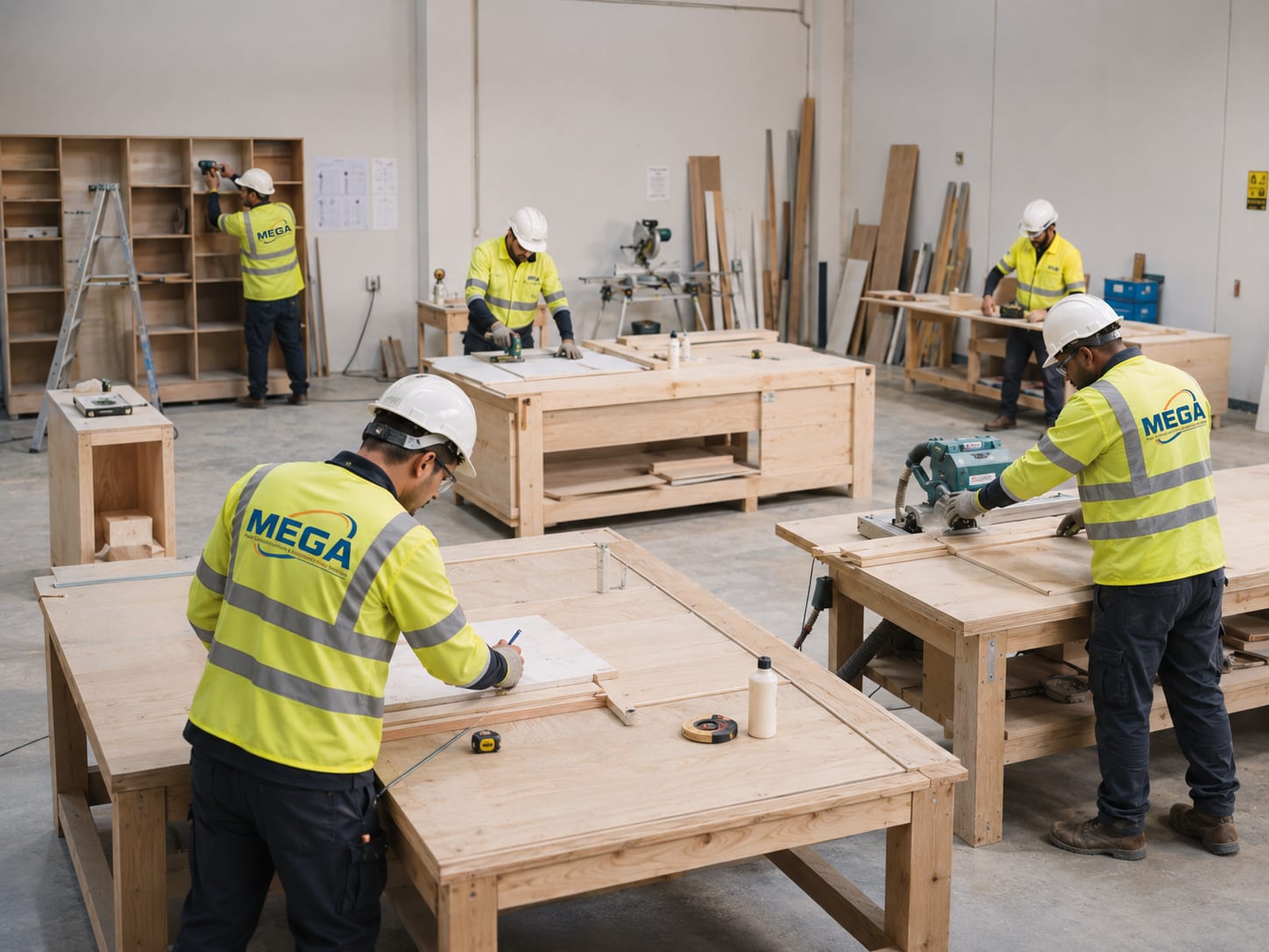 Mega Point — Al-Wukair carpentry workshop